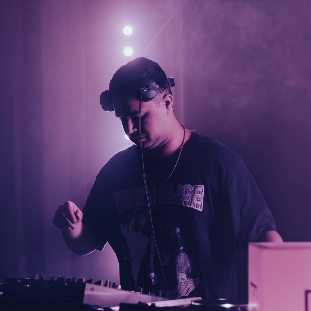 Dan Ojeda behind the decks